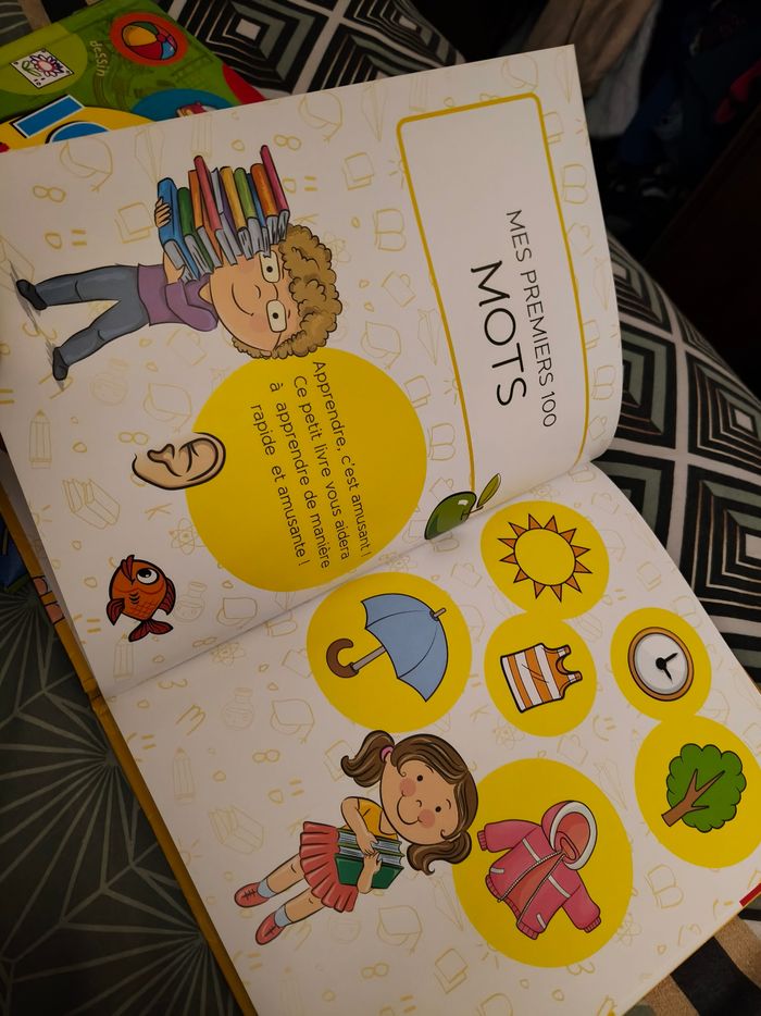 Livre mes premiers 100 mots très bon état - photo numéro 3