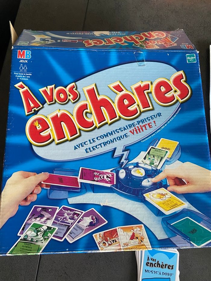 Jeu de société à vos enchères