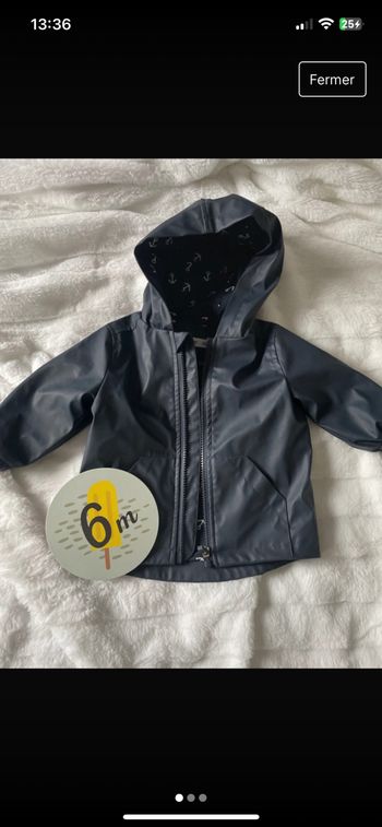 K way - imperméable pluie 6 mois