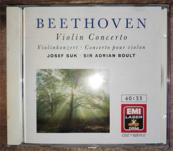 Beethoven Violin Concerto - Josef Suk