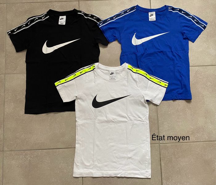 Lot NIKE garçon 8/10 ans (taille S): shorts & t-shirts - photo numéro 6