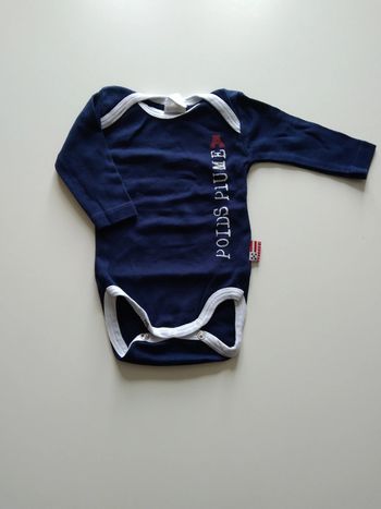 body bodie manches longues marine garcon 3 mois absorba