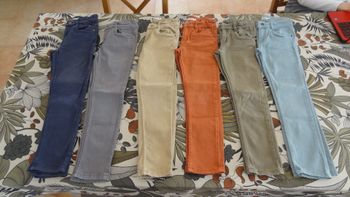 Lot de 6 pantalons slim garçon 8 ans Gémo