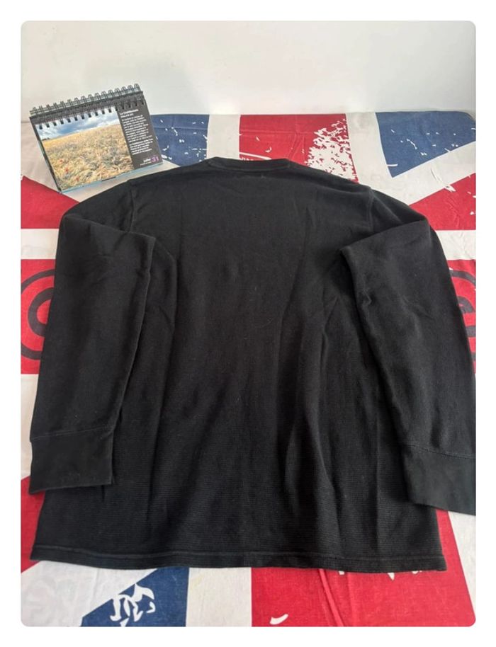 Sweat Ralph Lauren noir nid d’abeille cavalier rouge taille M/L - photo numéro 5