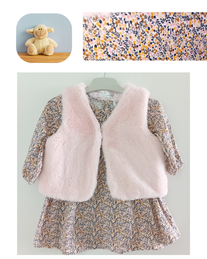 Ensemble d'hiver 2 ans fille Mes Petits Cailloux