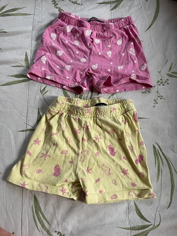 Lot de 2 shorts fille neufs