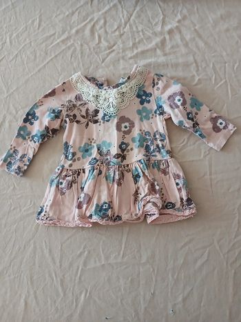 Robe manches longues 6 mois