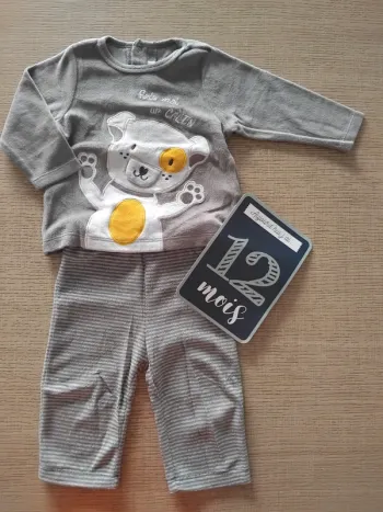 Pyjama 12 mois / 80 cm