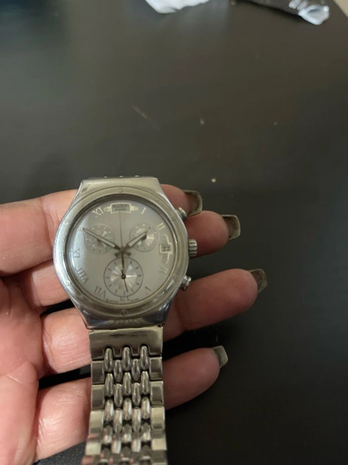 Montre swatch irony fabriqué en suisse - photo numéro 3