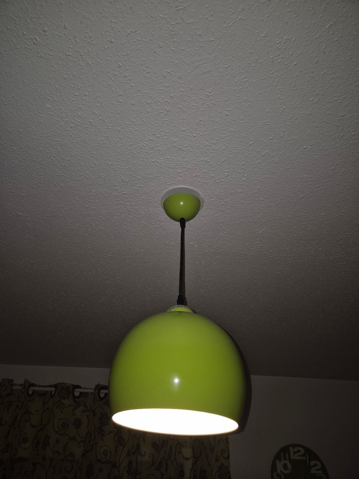 Lustre métal vert ikea - photo numéro 5
