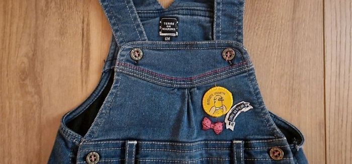 Robe en jean. 6 mois - photo numéro 3