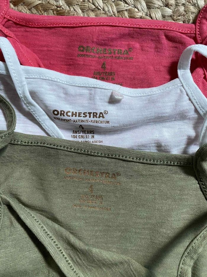 Lot de 3 débardeurs 4 ans - photo numéro 2