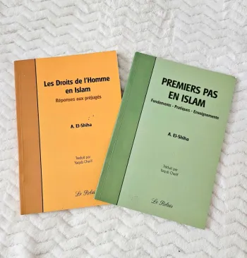Lot de 2 livres sur l'islam