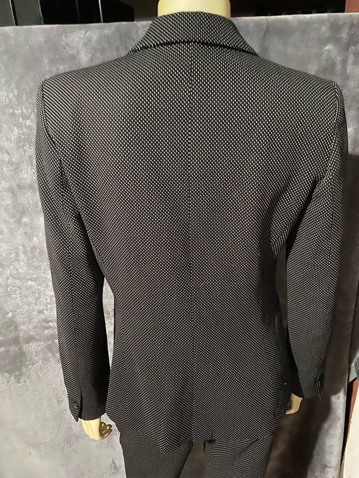 Blazer taille 36 et pantalon  taille 34 cintré noir et blanc Zara taille 34 - photo numéro 5