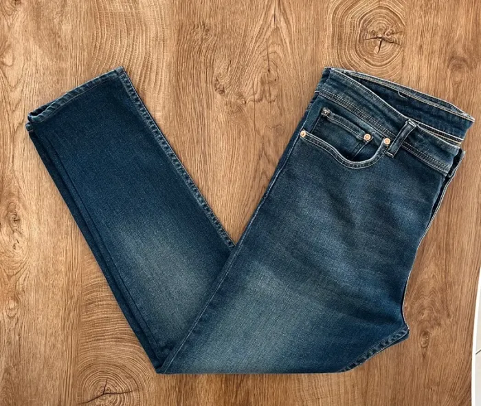 Jean/pantalon bleu Levi's 502 Flex pour homme, taille : W 36 L 30 (46 taille française) - photo numéro 5