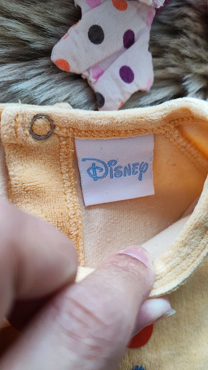 Pyjama chaud orange Disney 1 mois - photo numéro 5
