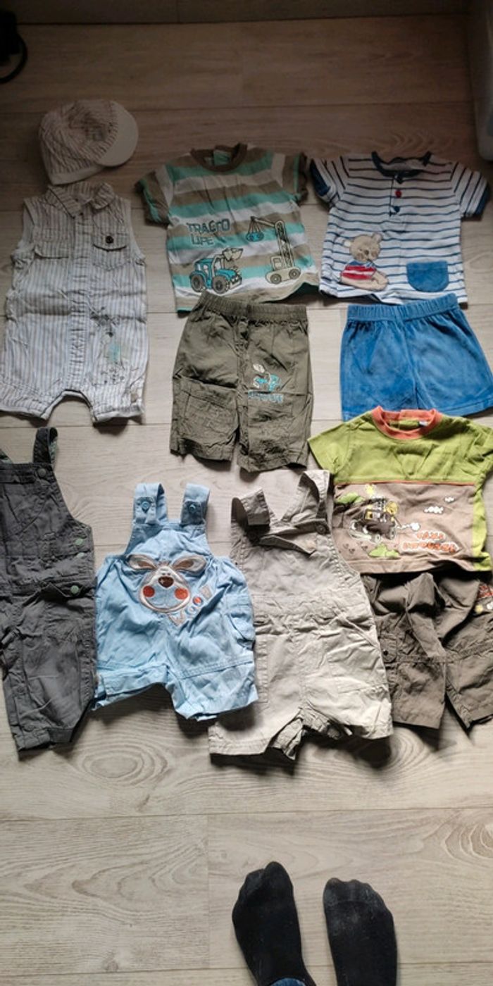 Lots vêtements été 3 mois