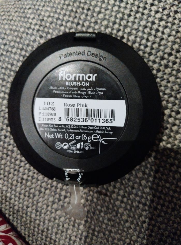 Blush-on flormar - photo numéro 3