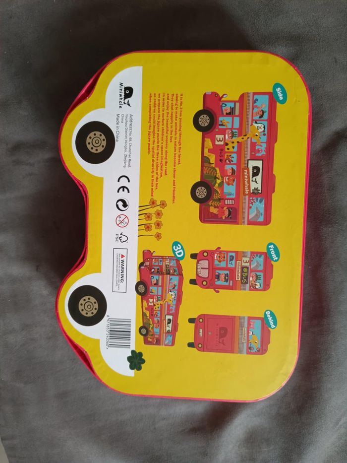Puzzle bus en 3D neuf - photo numéro 4