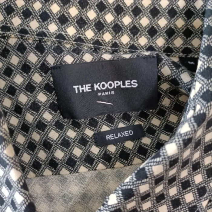 Chemise à carreaux - The Kooples - M - LE A076 - photo numéro 9