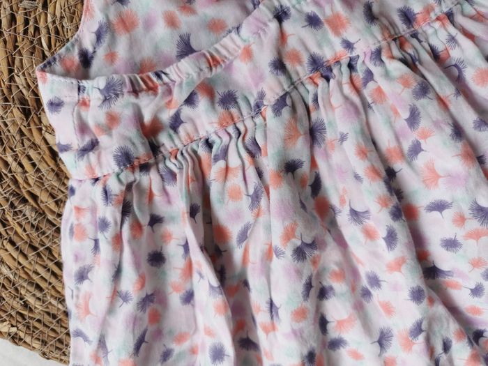 Robe 👣 et bloomer, motif fleuri, 18 mois, sergent major - photo numéro 12