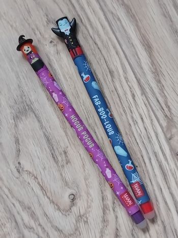 Stylos Sorcière et Vampire 