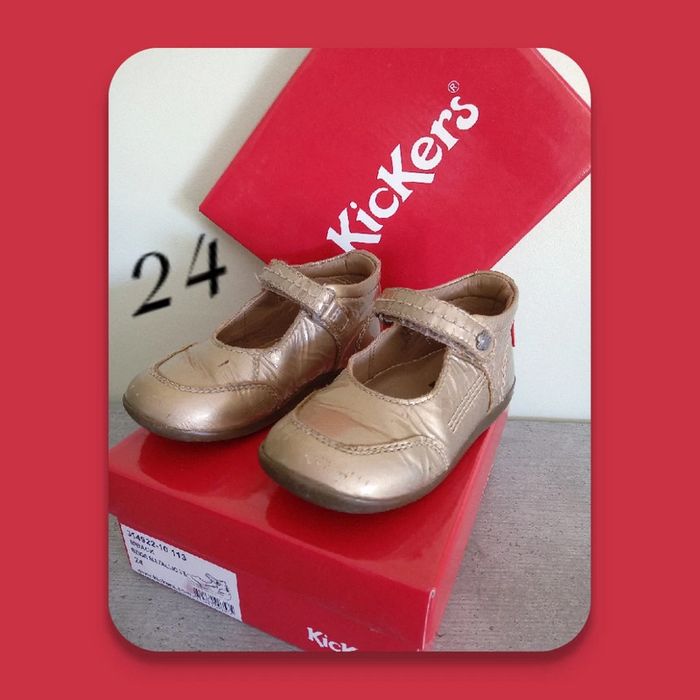 Chaussures fille Kickers en 24 modèle Biback