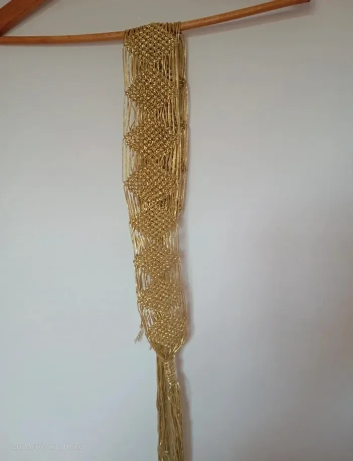 Ceinture dorée