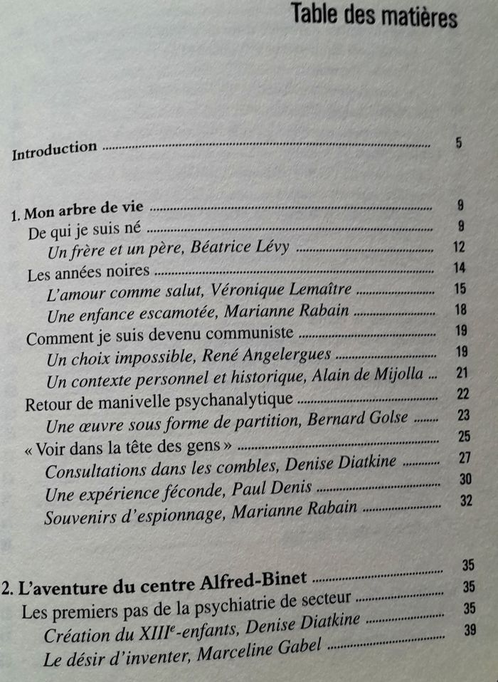Serge Lebovici par lui même et ceux qui l'ont connu - photo numéro 8