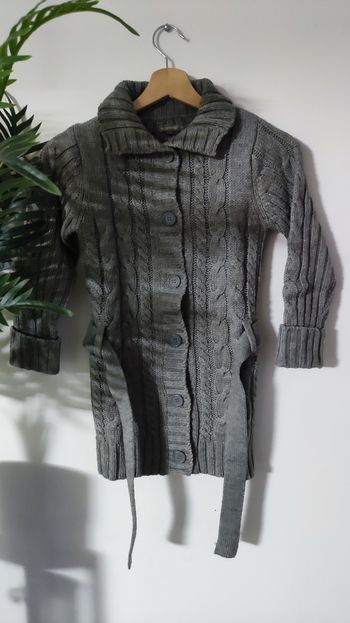 Gilet long avec ceinture enfant