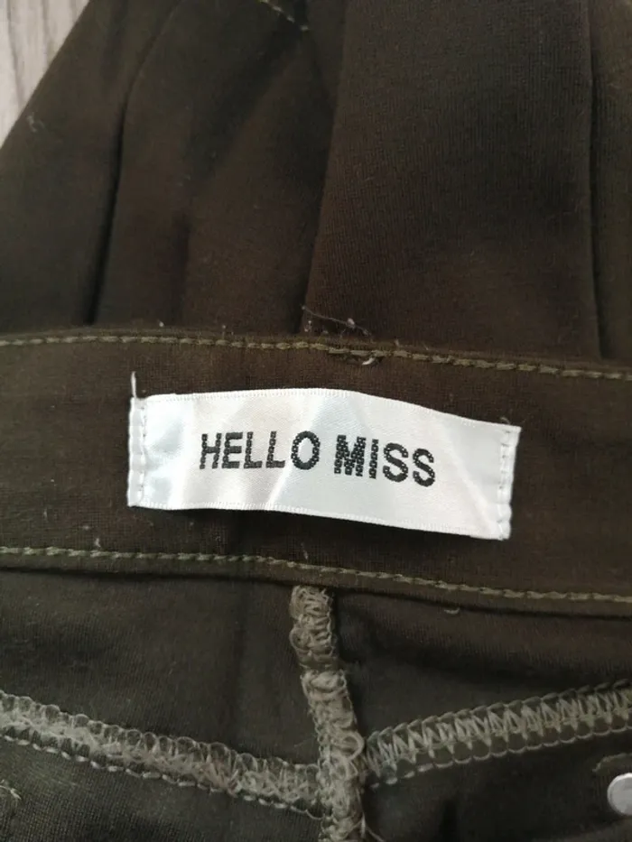 Pantalon kaki skinny / hello miss / (42) - photo numéro 8