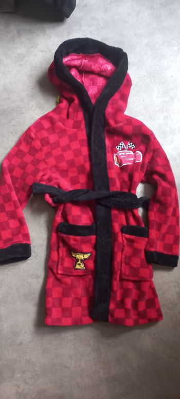 Robe de chambre Cars Disney 8ans