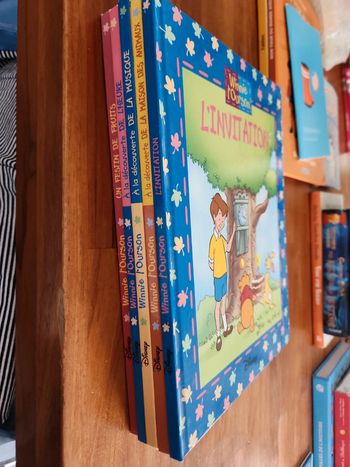 Lot de 5 livre : Winnie l'ourson