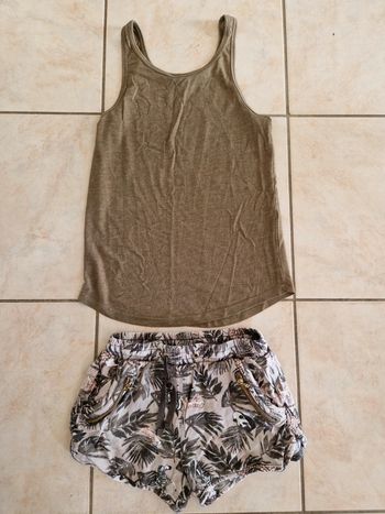 Pyjama été  undiz kaki taille xs 34