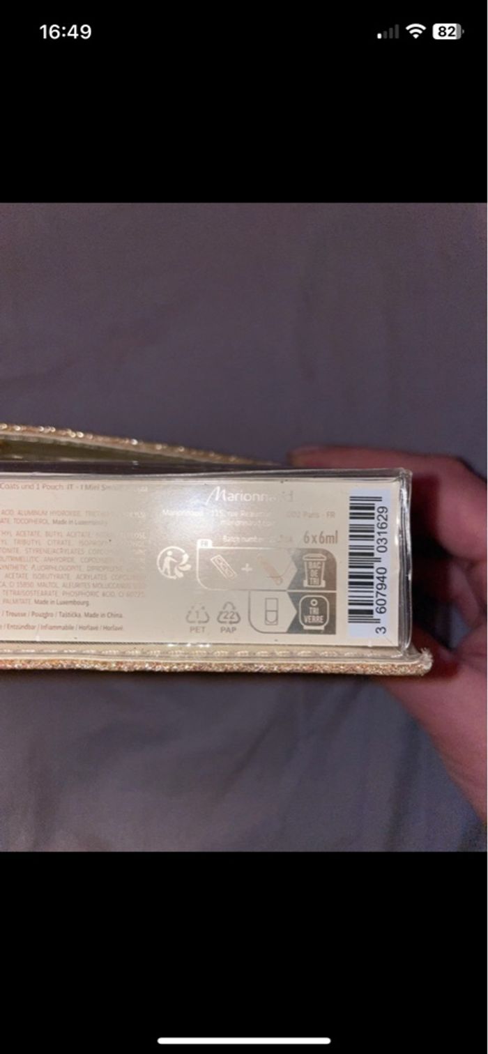 Lot vernis à ongles