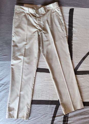 Pantalon homme beige été