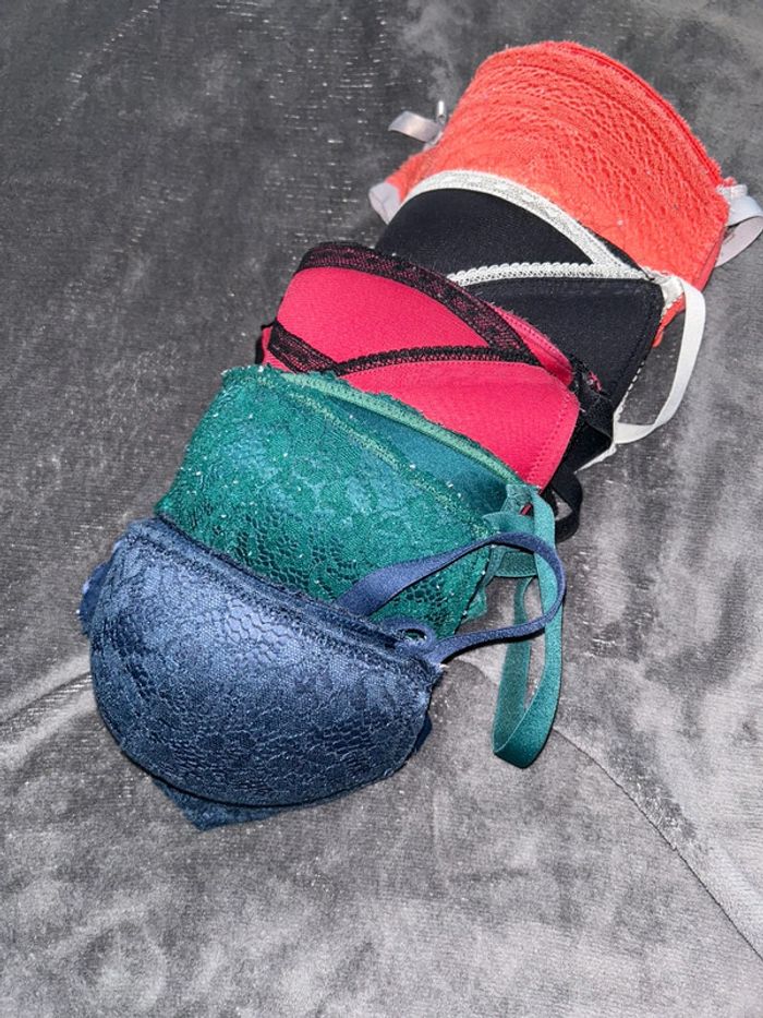 Lot de 5 soutien gorge - photo numéro 2