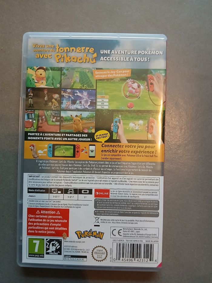 Jeux pokemon let's go pikachu - photo numéro 2