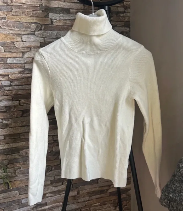 Pull col roulé XS femme