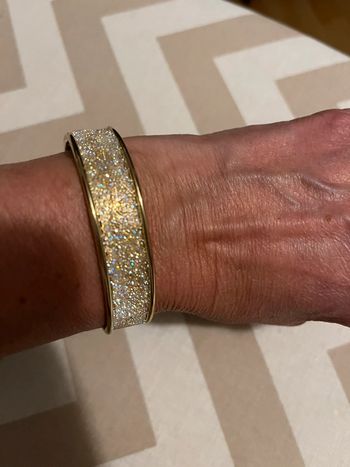 Bracelet Paillette doré