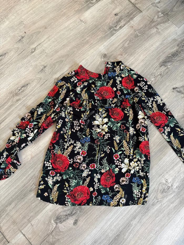 Blouse fleurie