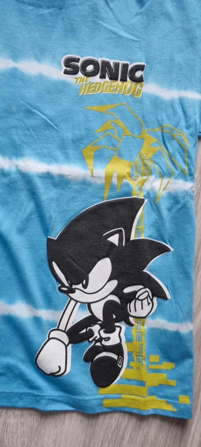 Tee-shirt MC Sonic 6/7ans 122cm neuf - photo numéro 2