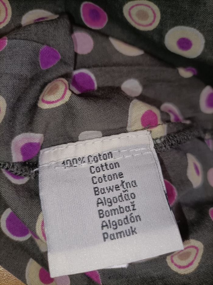 Chemise manches longues violet rose 5 ans Tissaia - photo numéro 8