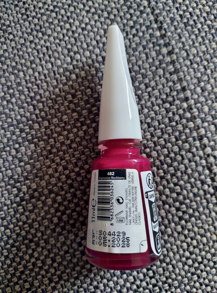 Vernis à ongles Blackberry flormar - photo numéro 2