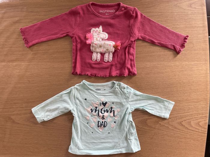 Lot 6 tee-shirts manches longues - photo numéro 5