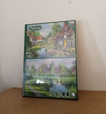 Lot de 2 puzzles 500p Falcon