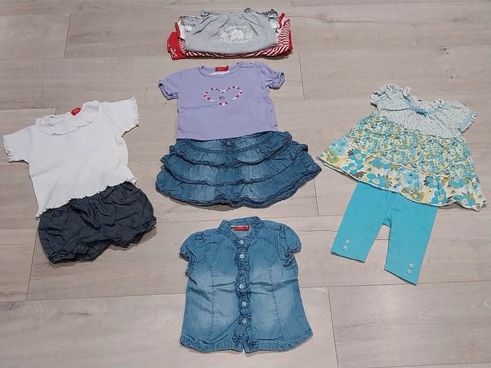 Lot de vêtements été fille 18 mois (6 pièces)