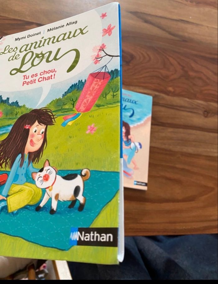 Lot livres les animaux de Lou - photo numéro 2