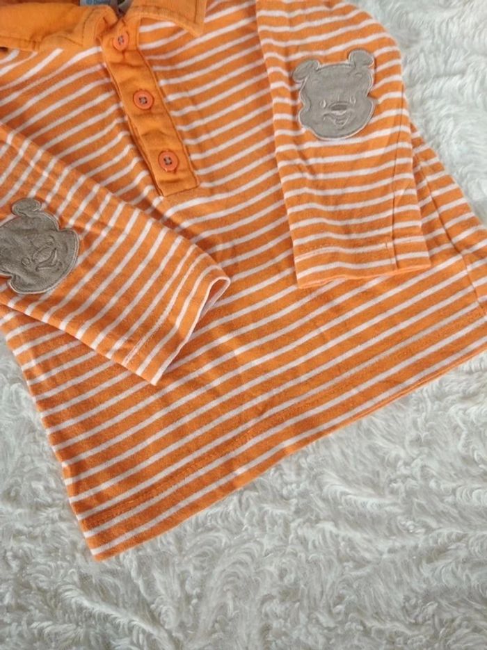 Polo manches longues Garçon 9 mois Winnie l'ourson Disney - photo numéro 5