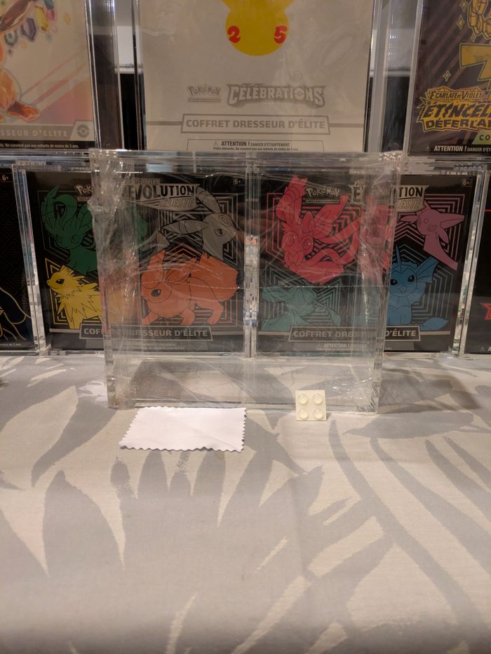 X10 Protection Acrylique Premium ETB Pokémon – Couvercle Aimanté - photo numéro 3